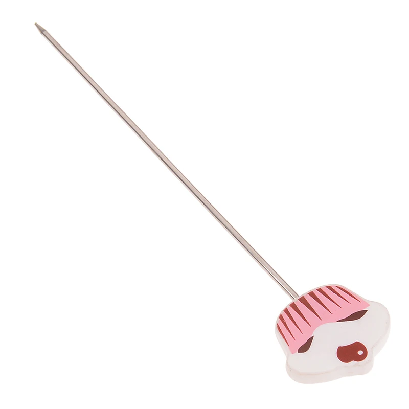 

1pc Cake Tester Biscuit Needles Baking Tools Stainless Steel Cake Test Needle Biscuit Stirring Pin for Cake Muffin Bread Testing