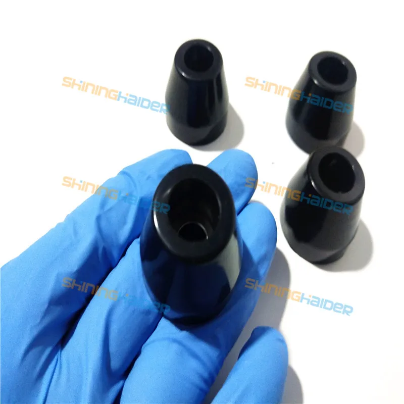 Монтажное отверстие 8 мм 4 шт. черная круглая резиновая ножка 30X20X25mm с прокладкой