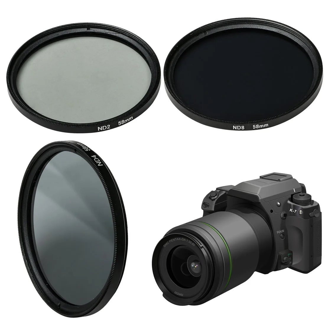 

Universal ND Filter 49mm 52mm 55mm 58mm 62mm 67mm 72mm 77mm For Canon Nikon Camera Accessories