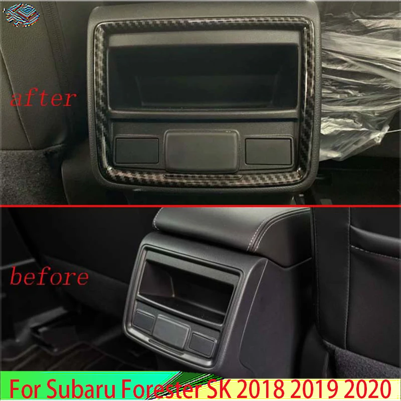 Декоративные аксессуары для Subaru Forester SK 2018 2019 2020 стильный матовый подлокотник из