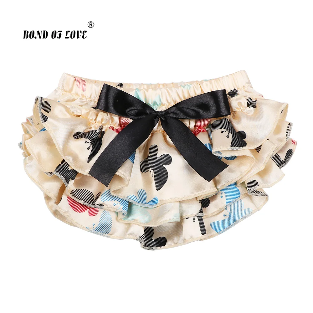 

Baby Summer Clothes Newborn Photography Ruffle Bloomers Butterfly printing Shorts Bottom Pants Nappy Covers tutu Skirts 2 Colors