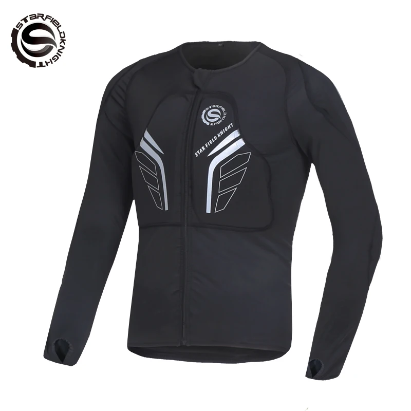 Jacket WOSAWE мотоциклетная куртка защитная Шестерня защита для мотокросса Мото куртка мотоциклетная Броня нательная защита для гонок черная мото Броня - Цвет: Jacket