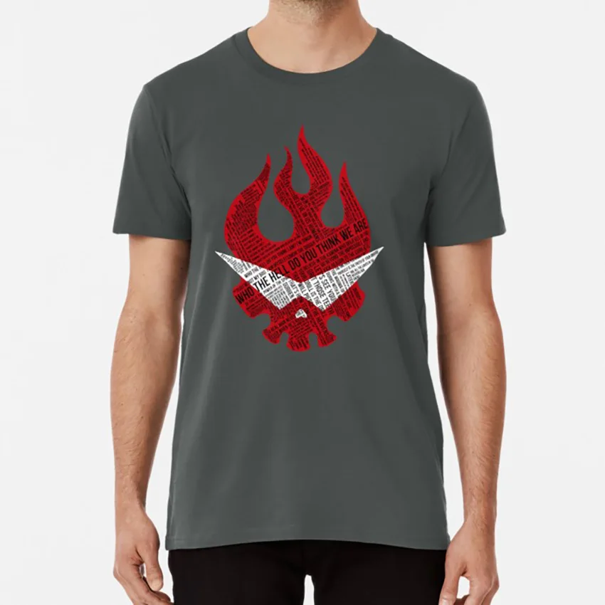 Футболка с рисунком Gurren Lagann футболка из мультфильма Kamina Simon аниме Geek|Мужские