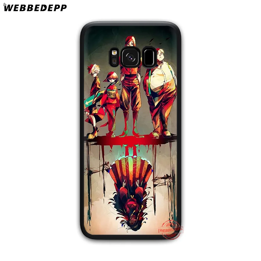WEBBEDEPP Japan Anime Hunter X Soft Case for Samsung J4 J6 Prime Plus J8 2018 J7 Dou A20E A70S A51 A71 A81 A91 | Мобильные телефоны