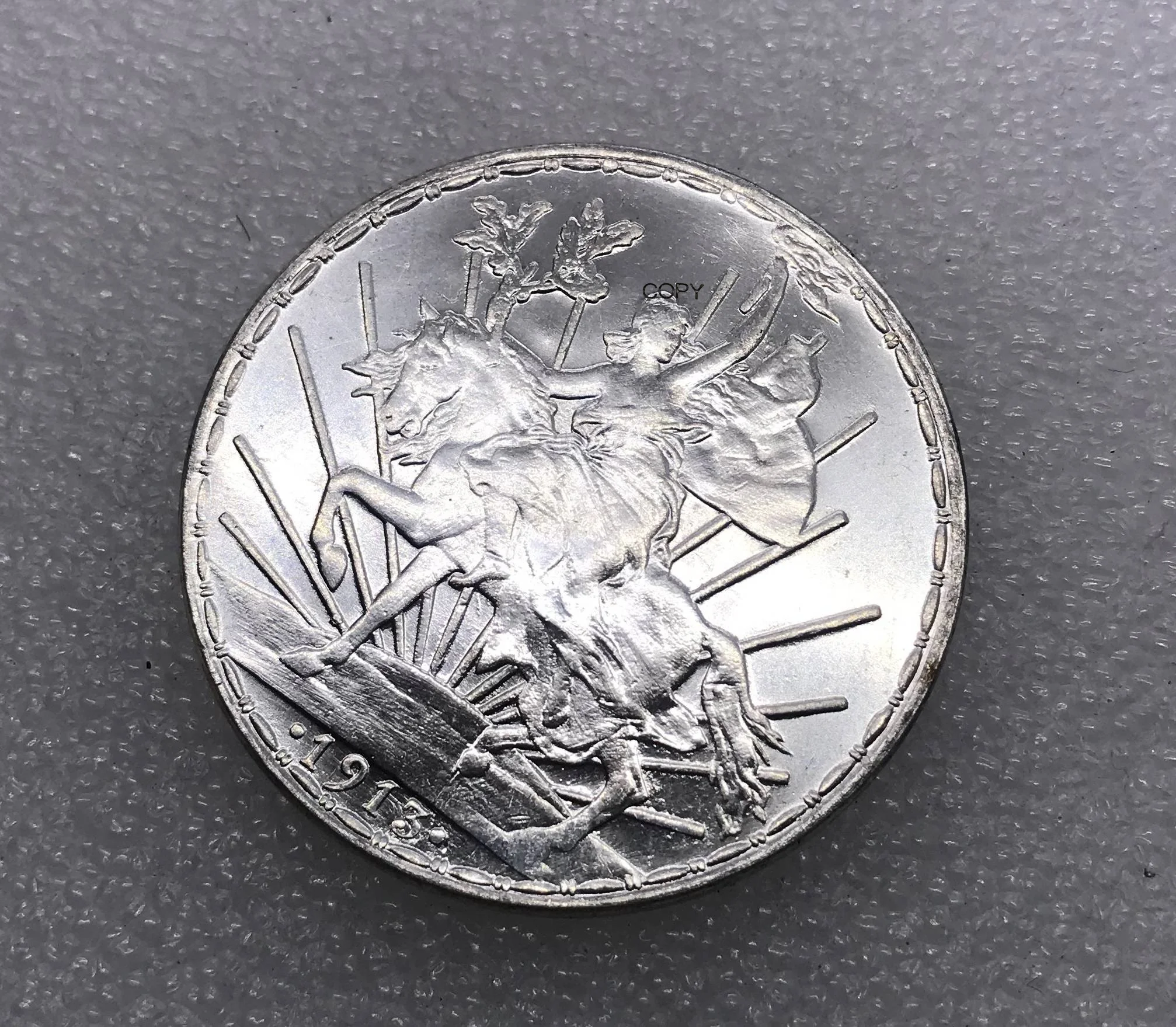 Мексиканский медь с серебряным покрытием 1 песо 1913 сувенир старый подарок