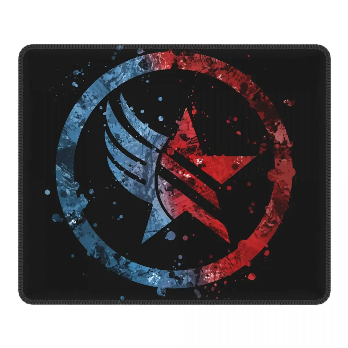 

Mass Effect Renegade Paragon Combo Splatter Novelty Mouse Pad Non-Slip Soft Mat Natural Rubber Office Home Deco Mat