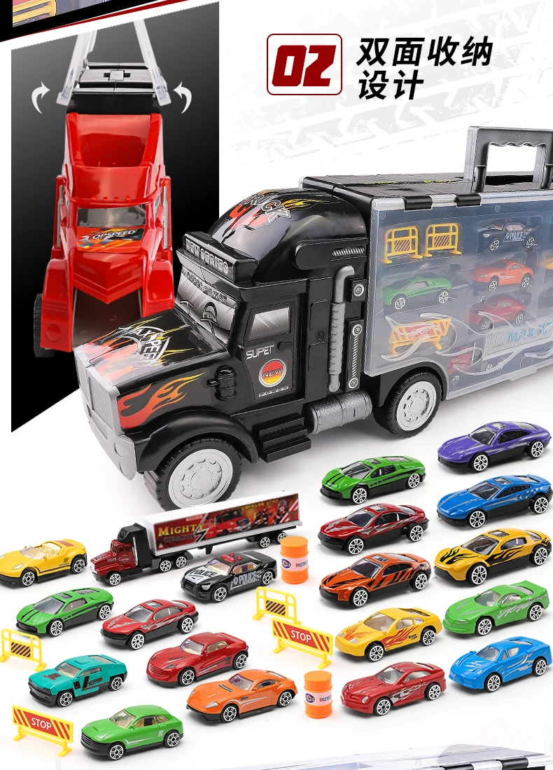 Hot Wheels Mega Hauler трек игрушка Большой размер транспортер может вмещать до 50 автомобилей Hotwheels грузовик игрушка Памятное издание FTF68