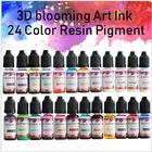 Набор пигментов для эпоксидной смолы, 10 мл, жидкие чернила, краситель для рассеивания чернил, для самостоятельного изготовления свечей, мыла, эпоксидная смола, форма ювелирных изделий