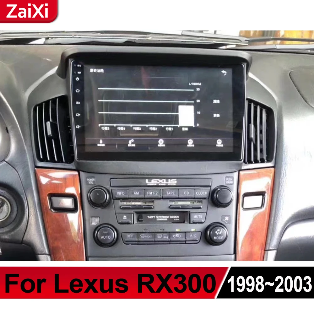 ZaiXi для Lexus RX RX300 1998~ 2003 мультимедиа для Android gps аудио Радио Стерео стиль навигация NAVI BT wifi HD карта