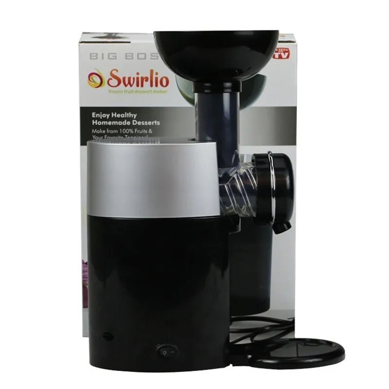 220 В/110 В Big Boss Swirlio автоматическая машина для приготовления замороженных фруктов, десертов, Фруктового мороженого, машина для приготовления молочного коктейля