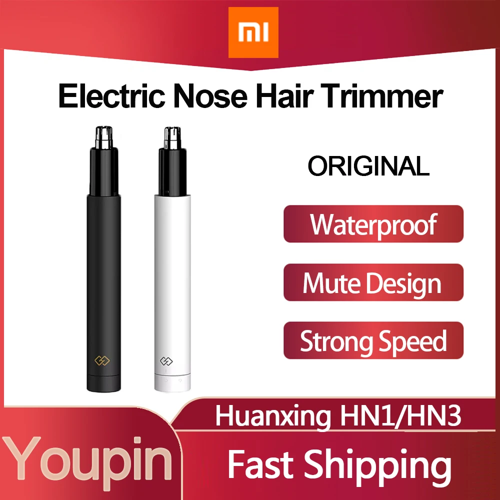 

Xiaomi Youpin Huanxing HN1/HN3 Electric Mini Nose Trimmers Portable Ear Nose Hair Shaver Clipper Waterproof Safe Removal Cleaner