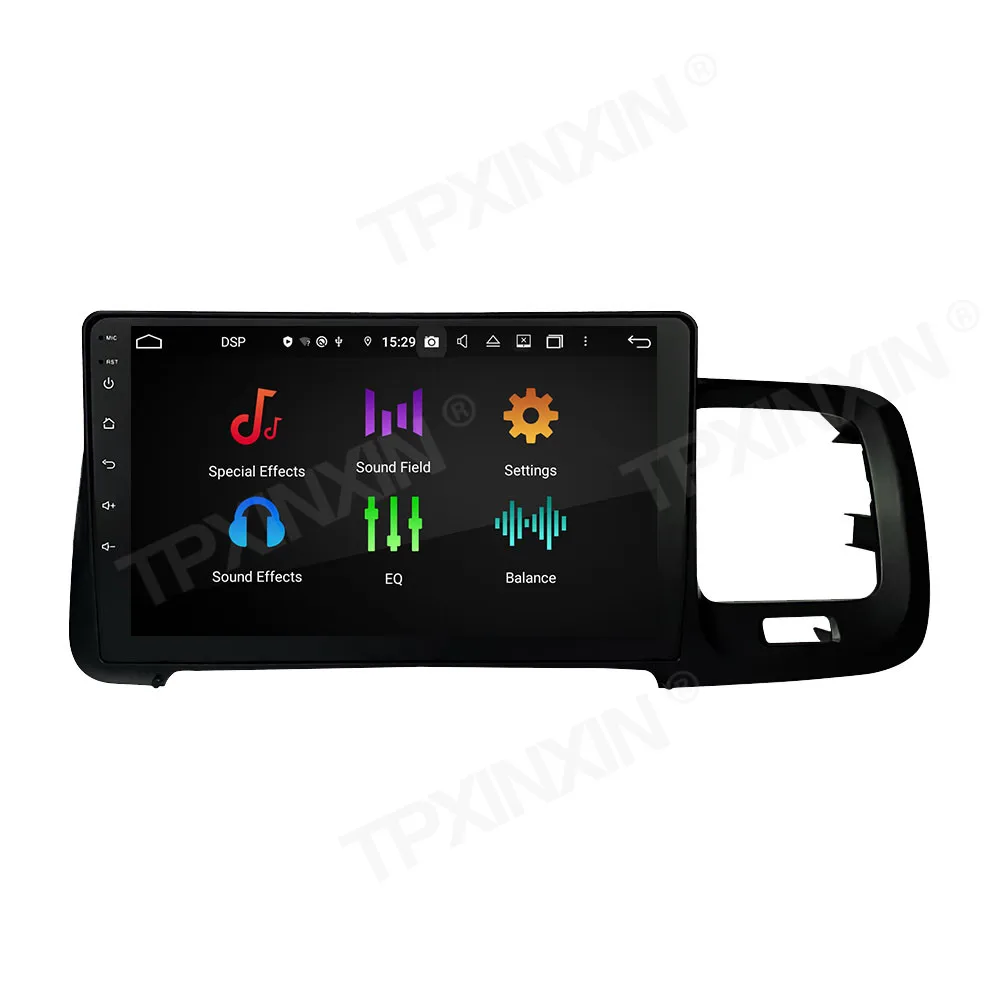 구매 무선 카플레이 안드로이드 10 자동차 GPS 네비게이션, 볼보 S60 2011-2018 헤드 유닛 자동차 멀티미디어 플레이어 자동 스테레오 라디오 IPS DSP