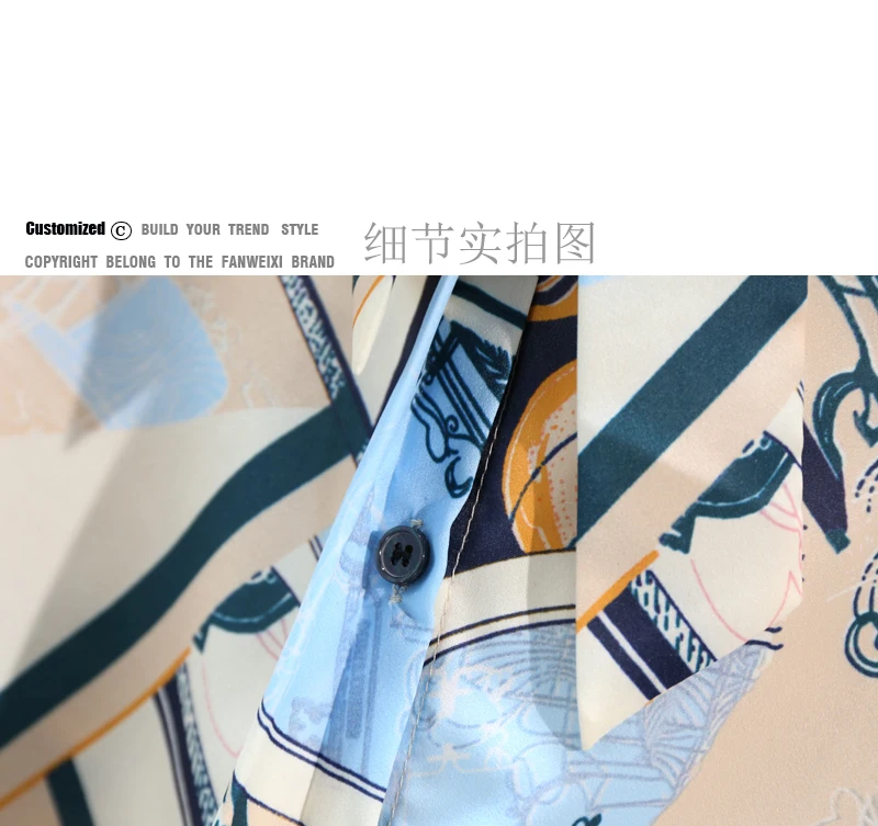 

Sash Bow Collar Women Shirt Camisas Para Mujer Ladies Tops Chic Button Up Shirt Abstract Geometric Print Long Sleeve Shirt Women