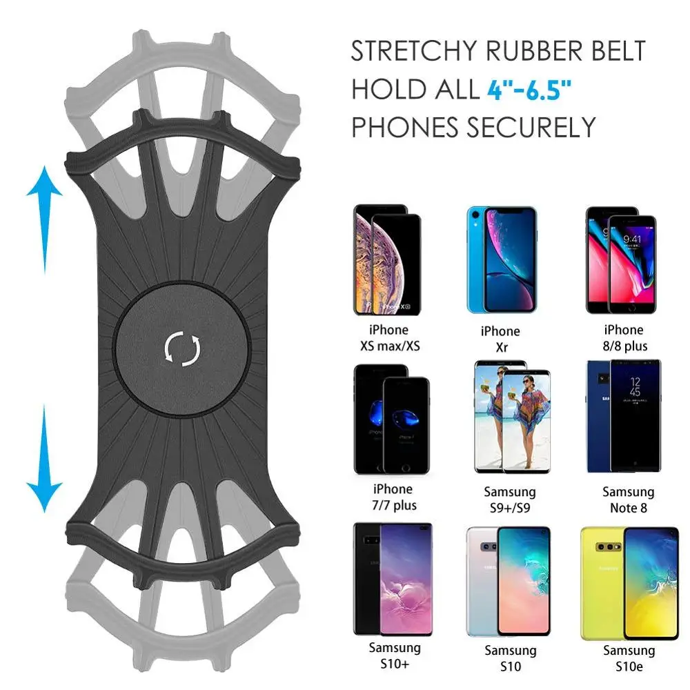 Вращающийся на 360 ° Универсальное велосипедное крепление руль мотоцикла для