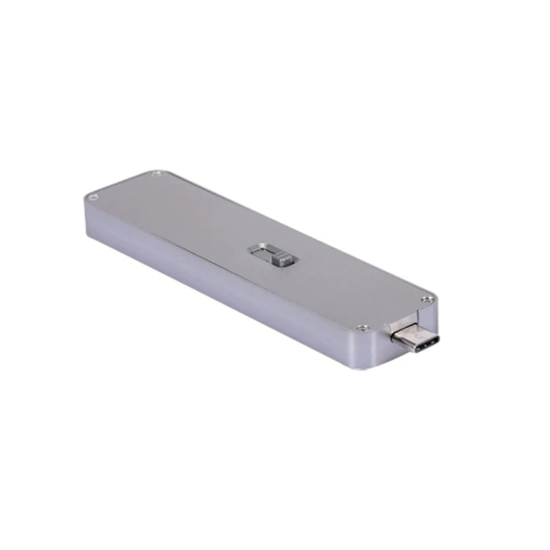 

M.2 NVME to Type-C Adapter M2 PCIE SSD Adapter Card Portable Hard Drive Enclosure Plug & Play