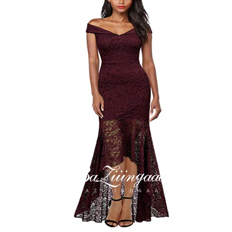 

New Elegant Woman Evening Gown Plus size slim printed long evening dress Suitable for Formal Parties