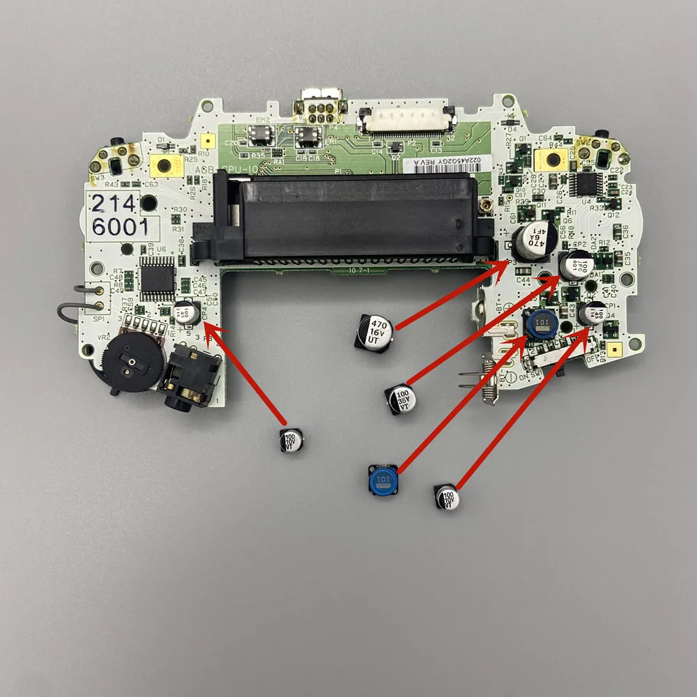 Фото Конденсатор и индуктор для Gameboy Advance GBA №1