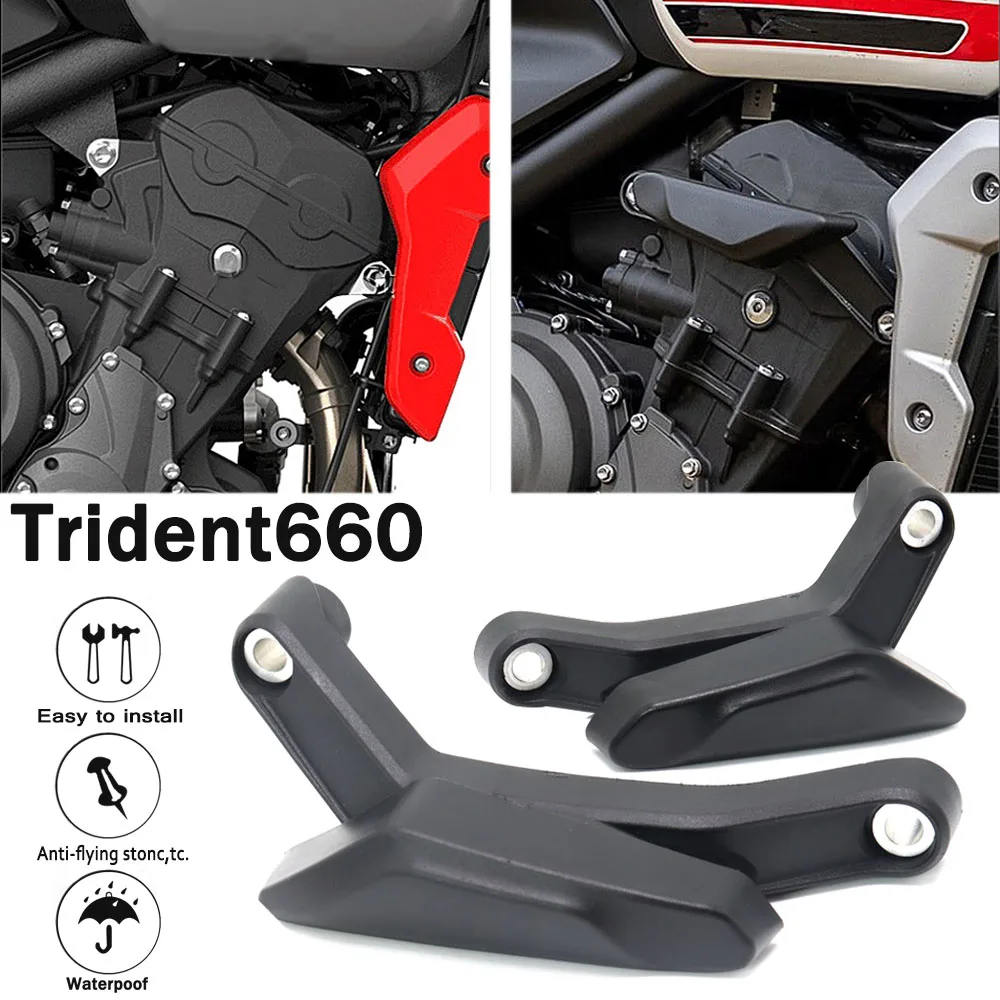 

2021 2022 New Motorcycle Falling Protection Frame Slider Fairing Guard Crash Pad Protector FOR TRIDENT 660 For Trident 660