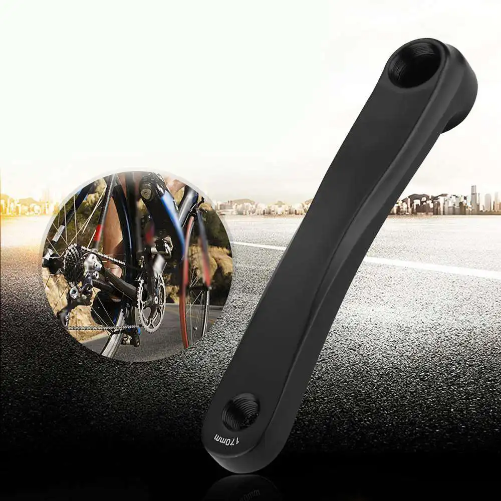 

170mm Aluminum Mountain Road Bike Crank Bicycle Square / Window Hole Crankset Cycling Repair Part Left Crank Arm