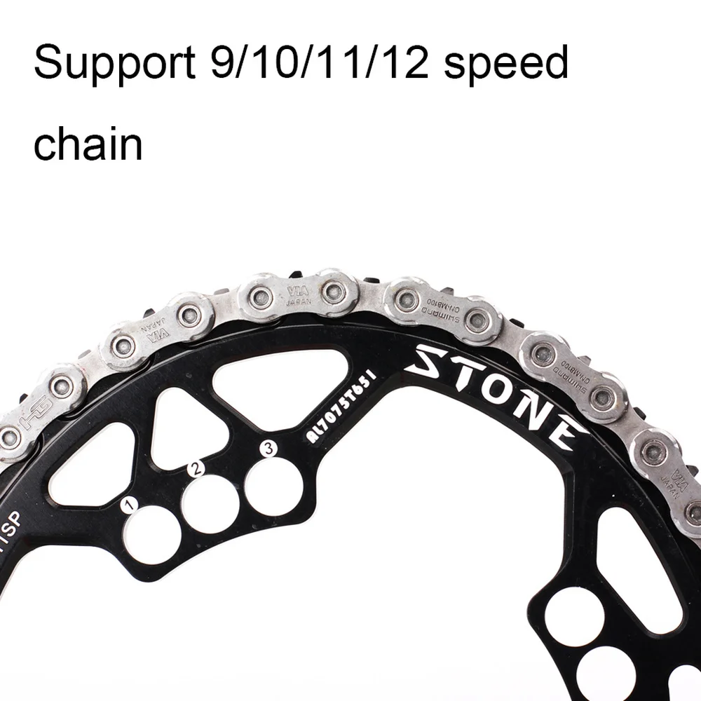 Каменная Звездочка овальная 104BCD для велосипеда Shimano M430 M780 M610 M670 m980 36 38T 40T 44 46T 48 50T