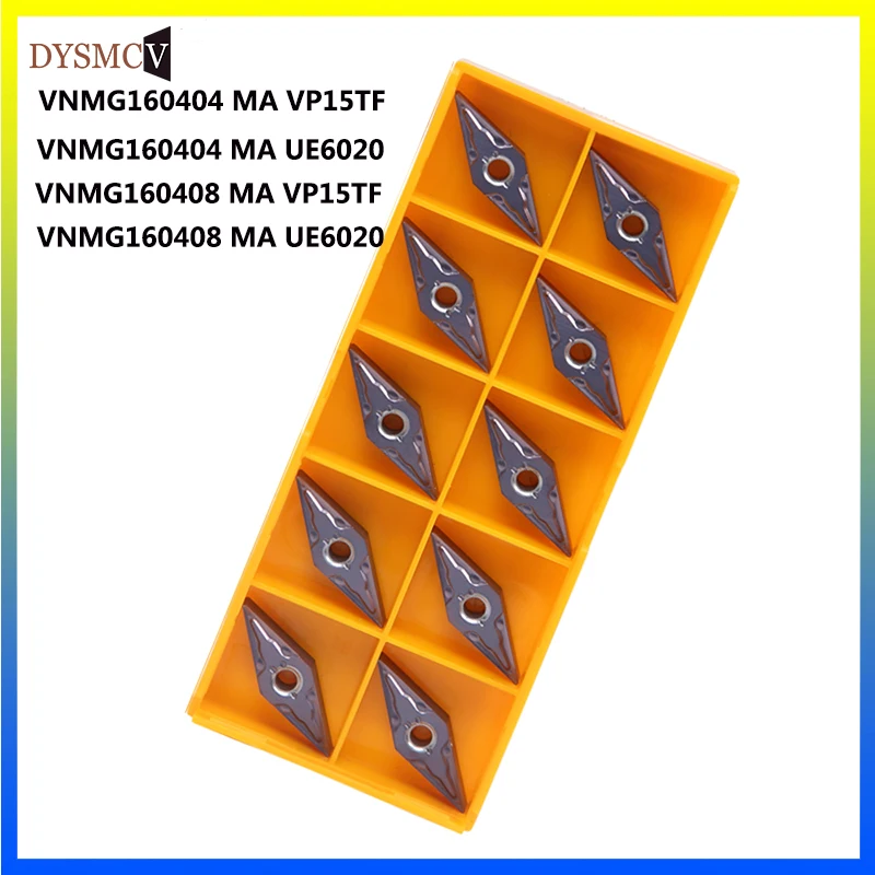 10 шт. VNMG160408MA VP15TF UE6020 высокое качество твердосплавное лезвие металлический