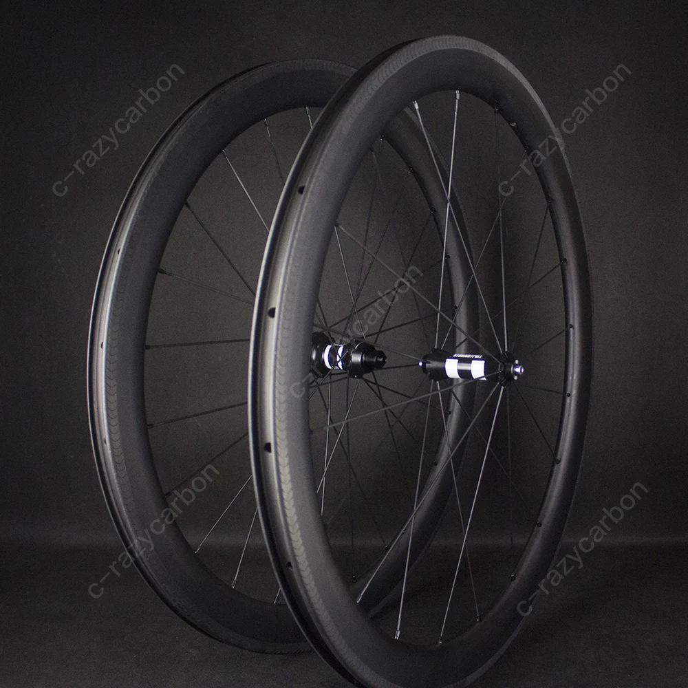 Острые Углеродные дорожные велосипедные колеса 80 мм Глубина испытания/триатлон