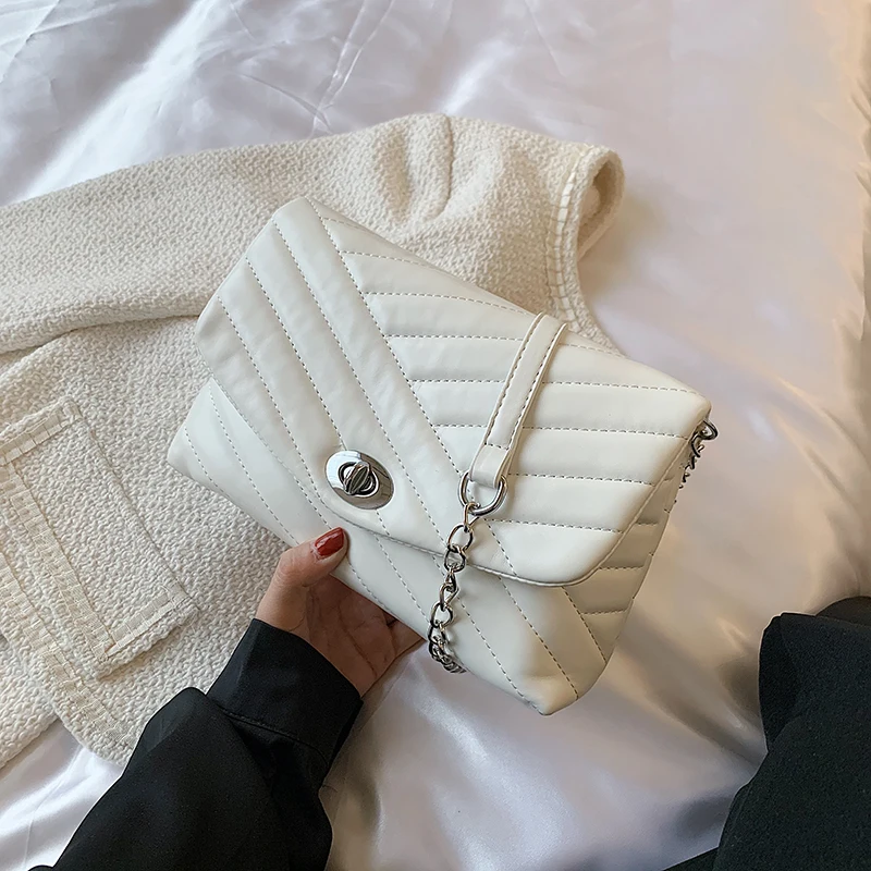 

2021 модная новая однотонная Повседневная маленькая квадратная сумка в стиле ретро в западном стиле Корейская атмосферная Индивидуальная су...