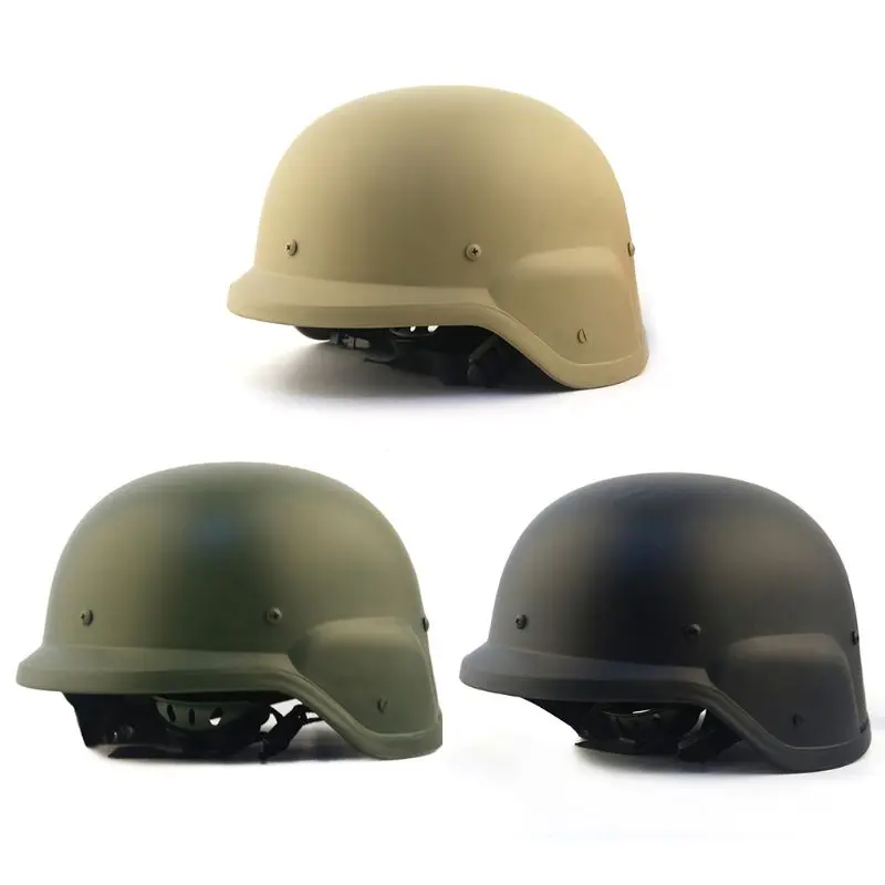 Однотонный шлем из АБС Тактическая игра американский стиль регулируемые