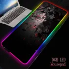 MRGBEST Большой абстрактный Коврик для мыши с темной скоростью, большой RGB коврик для мыши, водонепроницаемый Настольный коврик для мыши, коврик для клавиатуры для Warcraft Dota LOL