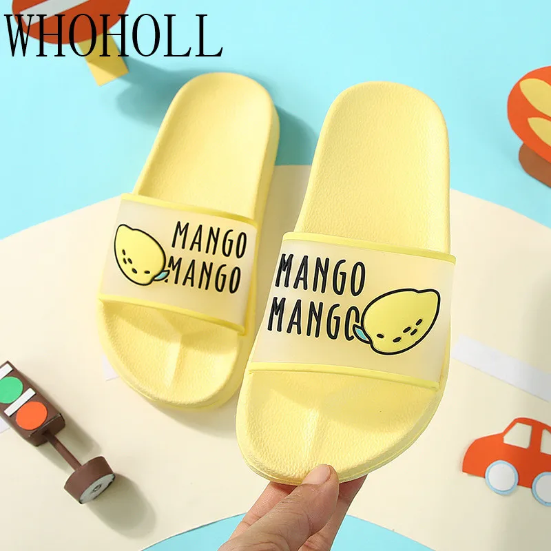 

Women Summer Slippers Slide Sandals Beach Flip Flops 3d Cartoon Fruits Mango Comfortable Thick Sole Girls Shoes Zapatillas