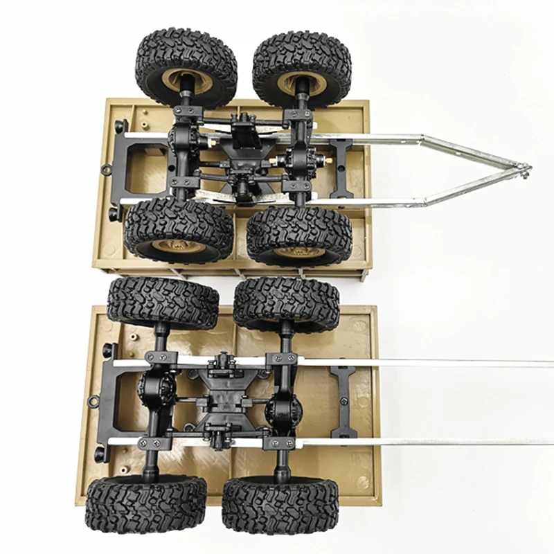 Для Wpl Rc автомобиль аксессуары Diy 4-колесный прицеп грузовик газ части автомобиля
