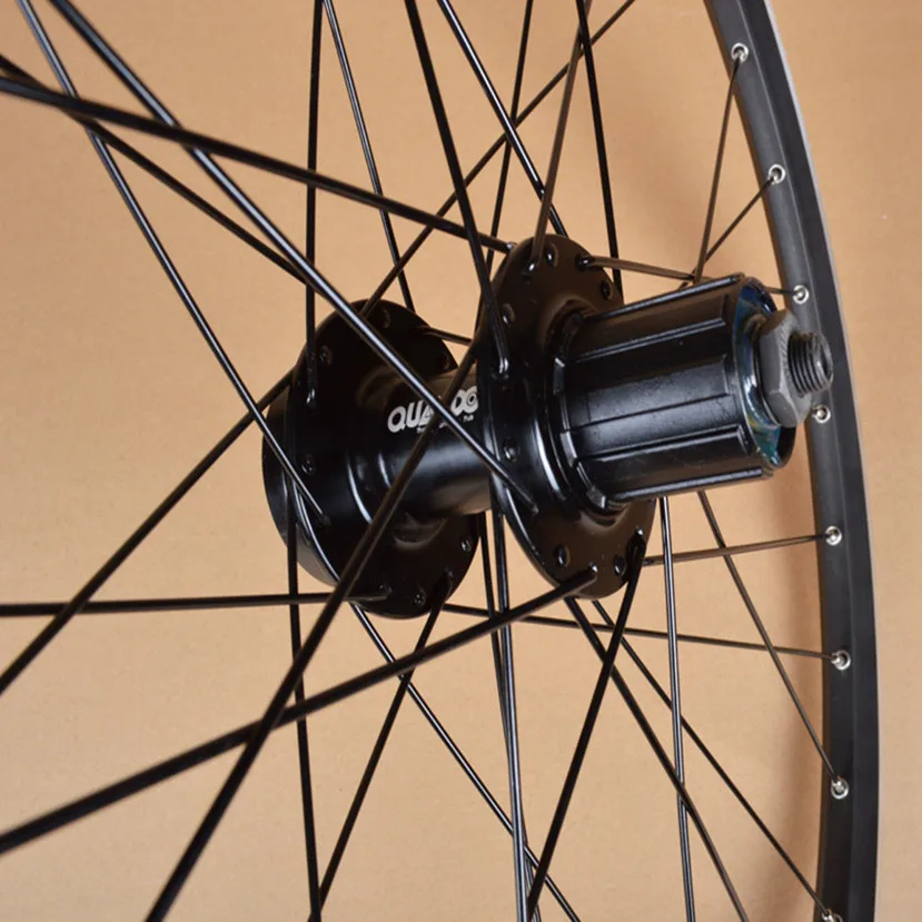 24 Inches MTB Mountain Bikes Bicycles V Disc Brake Wheel Rim Wheelset 32 Holes Hubs Parts Rims | Спорт и развлечения