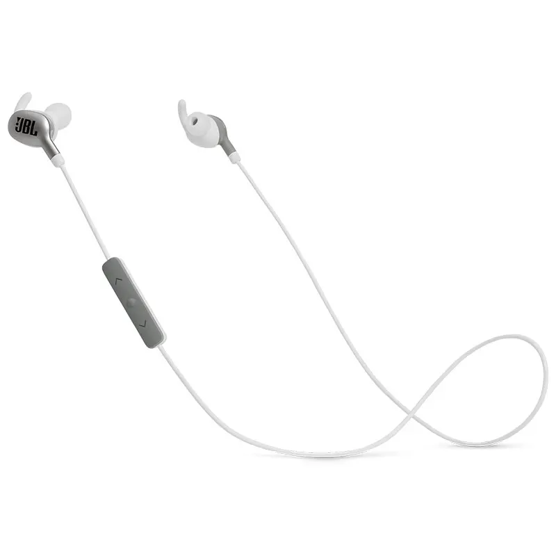 Серебристый JBL V110BT беспроводные Bluetooth спортивные наушники эхо шумоподавление микрофон JBL Pro аудио звук глубокий бас Музыка наушники гарнитура - Цвет: Серебристый