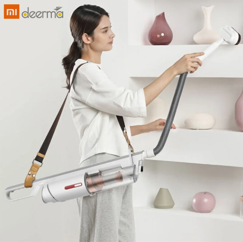 2019 Новый Xiaomi Deerma VC30 бытовой ручной беспроводной пылесос со стальным фильтром