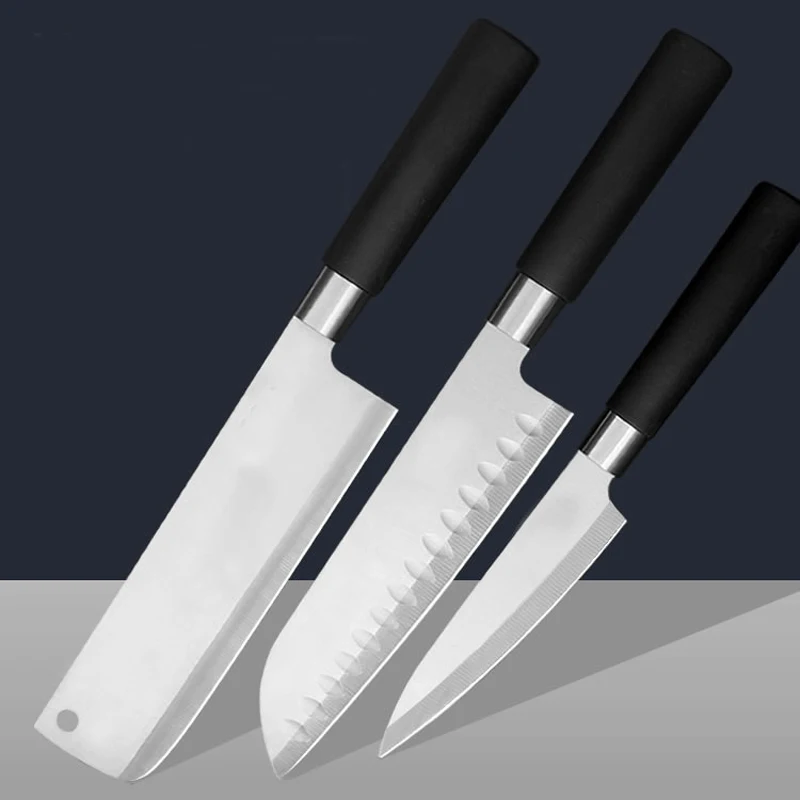 New Arrival Kitchen Knives Set Santoku Nakiri Utility Knife Super Sharp Blade Japan Cooking Tools Sale | Дом и сад