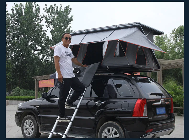 Выдвижная палатка для кемпинга на открытом воздухе автомобильная с
