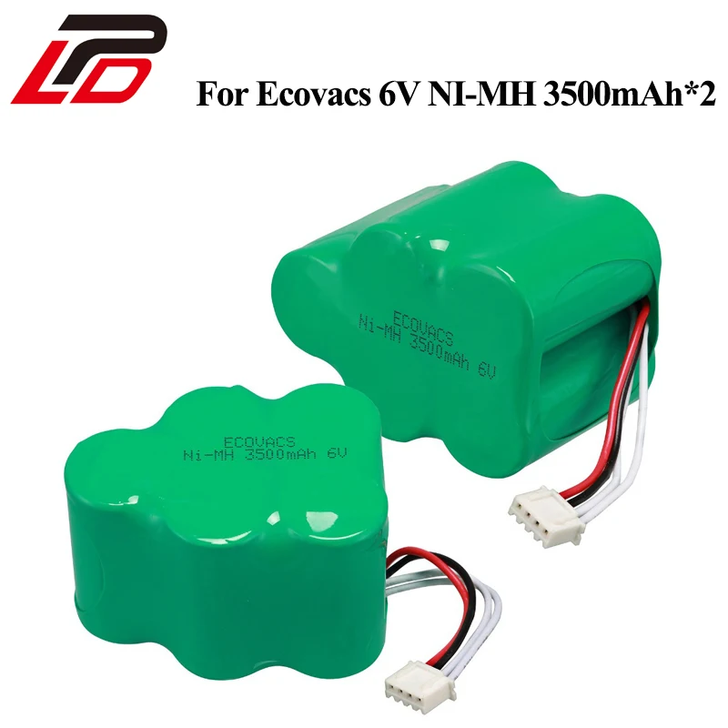 

2 шт./лот 3500 мАч 6 никель-металл-гидридный аккумулятор с напряжением очиститель Батарея Для Ecovacs deebot TBD71 deebot 710 720 730 760 Для Ecovacs CEN530 CEN630 CEN680