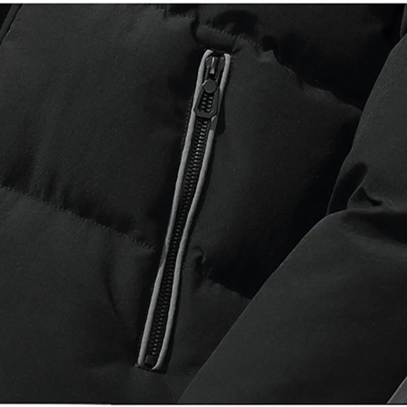 New Winter Jacket Men Parkas Male Padded Warm Jacket Thick Hooded Coat Windproof Thermal Outerwear Top Quality Men's Clothing