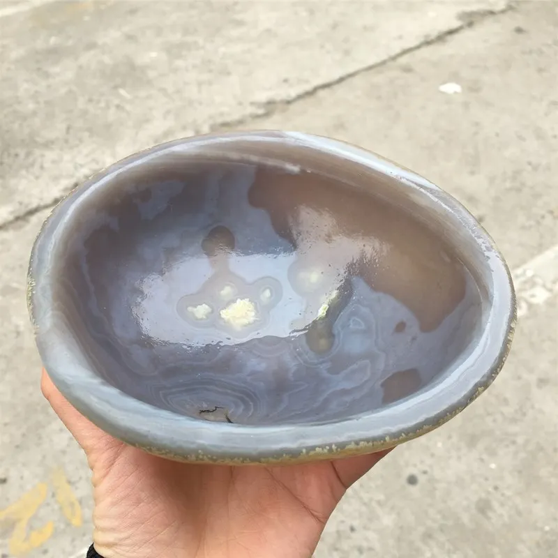 Натуральный камень агат полированный кварцевый минерал украшения для