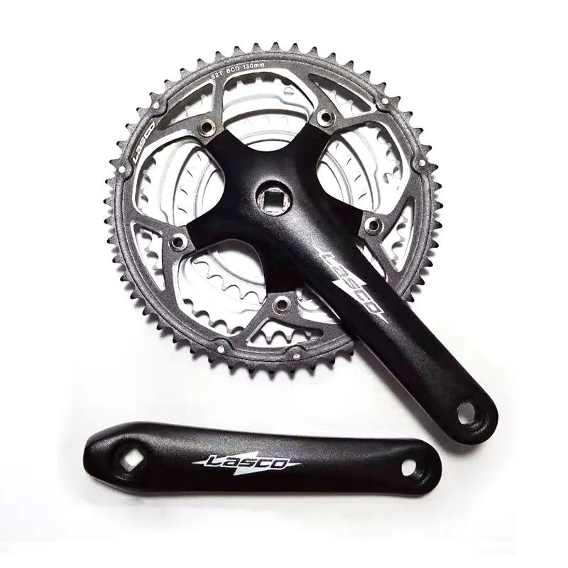 Сверхлегкий алюминиевый сплав 52/42 / 30T 170 мм BCD130 Bike Crankset Road Fold bike Цепное