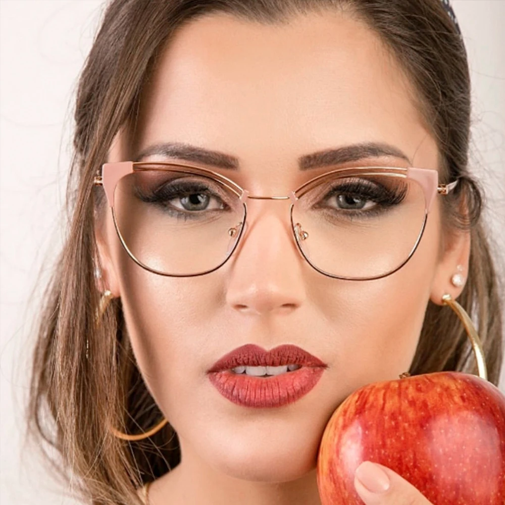 Женская оправа для очков Belmon Cat Eye компьютерная оптическая 95537|Женские очки кадры|