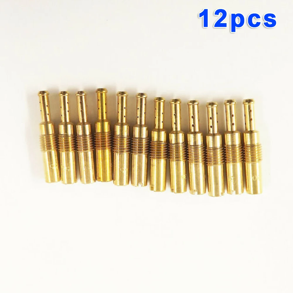 

12pcs Pilot Jet M6 x 0.75mm Round head 28mm Durable Portable Practical