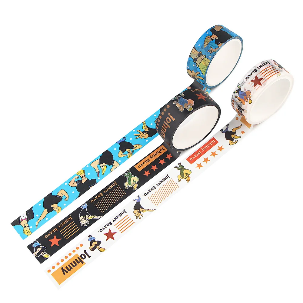 

FD0422 Anime Washi Tape Adhesive Tapes DIY Masking Tape Funny Stickers Decorative Stationery Tapes