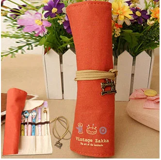 

MOONBIFFY Ретро пенал из искусственной кожи