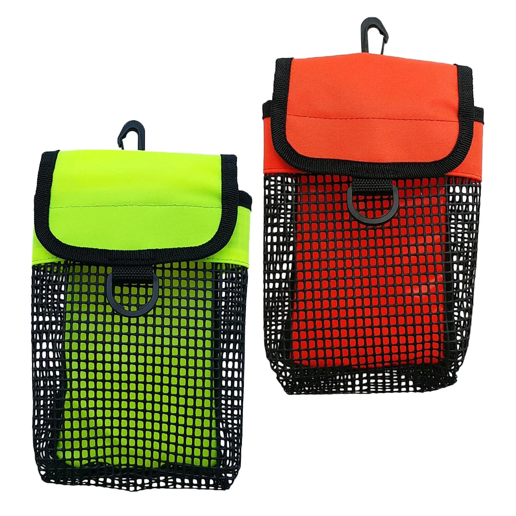 2 упаковки Сетчатая Сумка для дайвинга и SMB маркер безопасности буй снаряжение