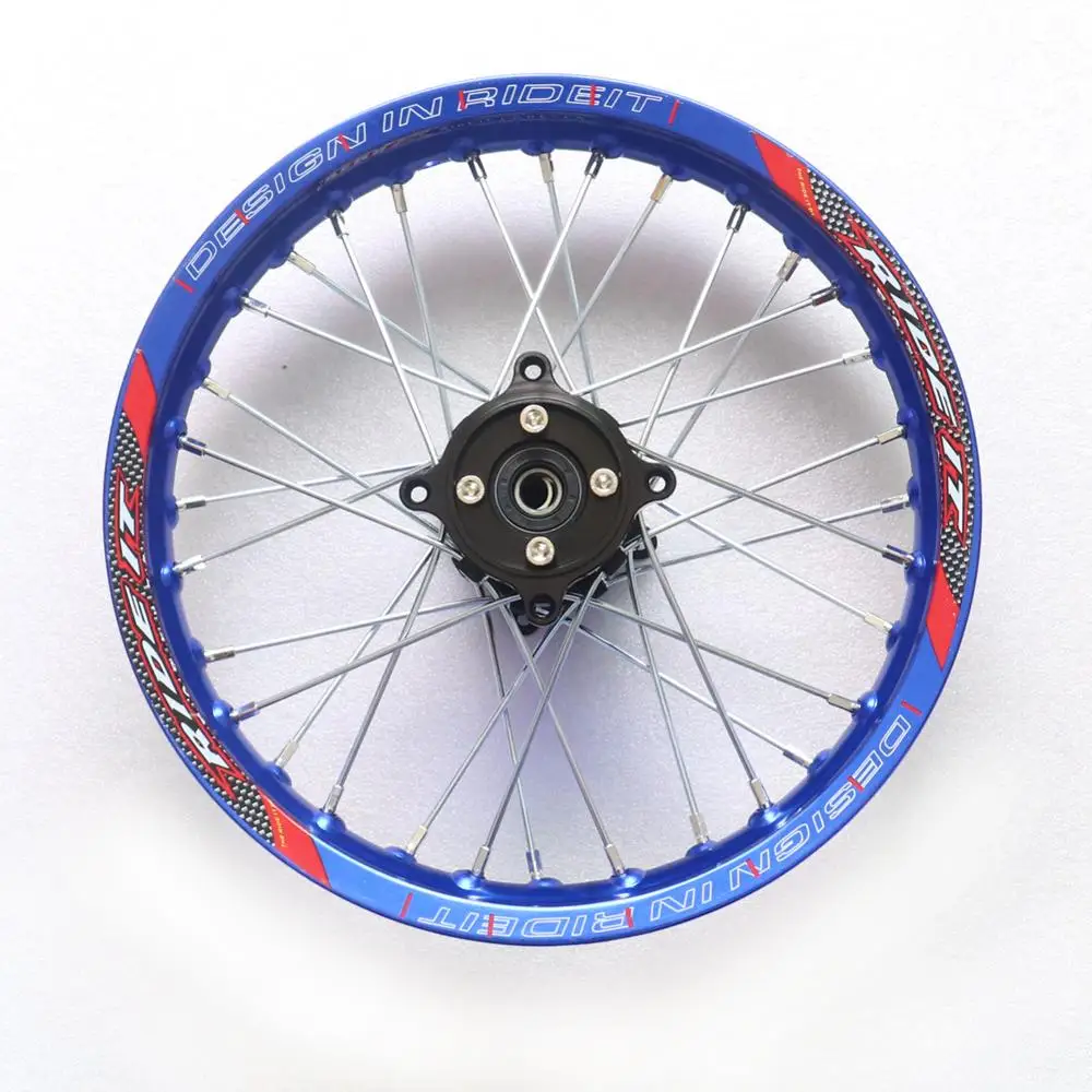 Передний 1 60x17 дюймов задний 85x14 обод колеса из сплава с ЧПУ Hub для KAYO HR 160cc TY150CC 14 17