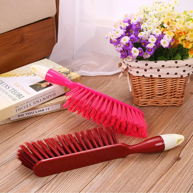 

New Long Handle Bristles Bed Brush Wooden Antistatic Dust Brushes Carpet Sofa Clothes Sweeping Broom Household Cleaning Tools