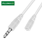 Новый аудио Aux кабель PUJIMAX со штекером на гнездо, стерео Удлинитель с разъемом Lightning на Hdmi для электрогитары, ноутбуков, MP3MP4 динамиков