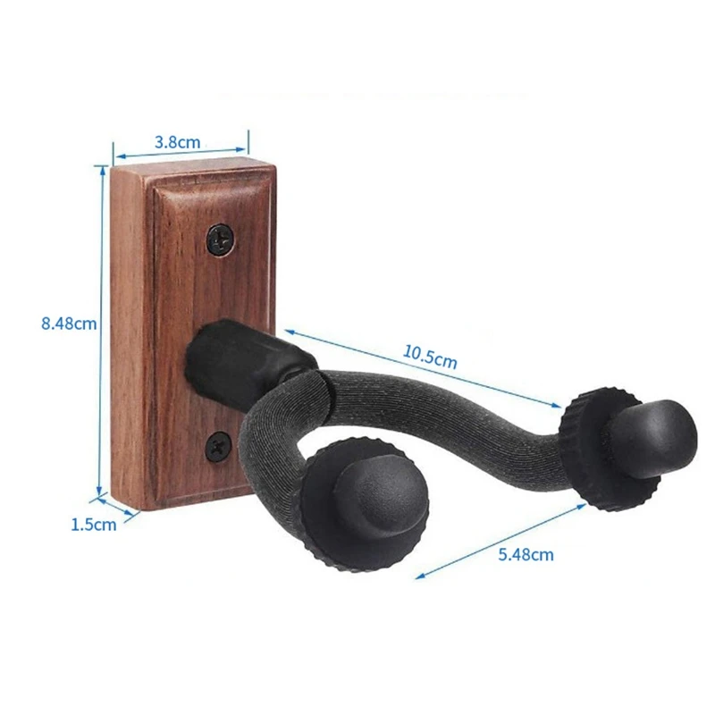 2 упаковки вешалки для гитары настенный держатель подставка акустической