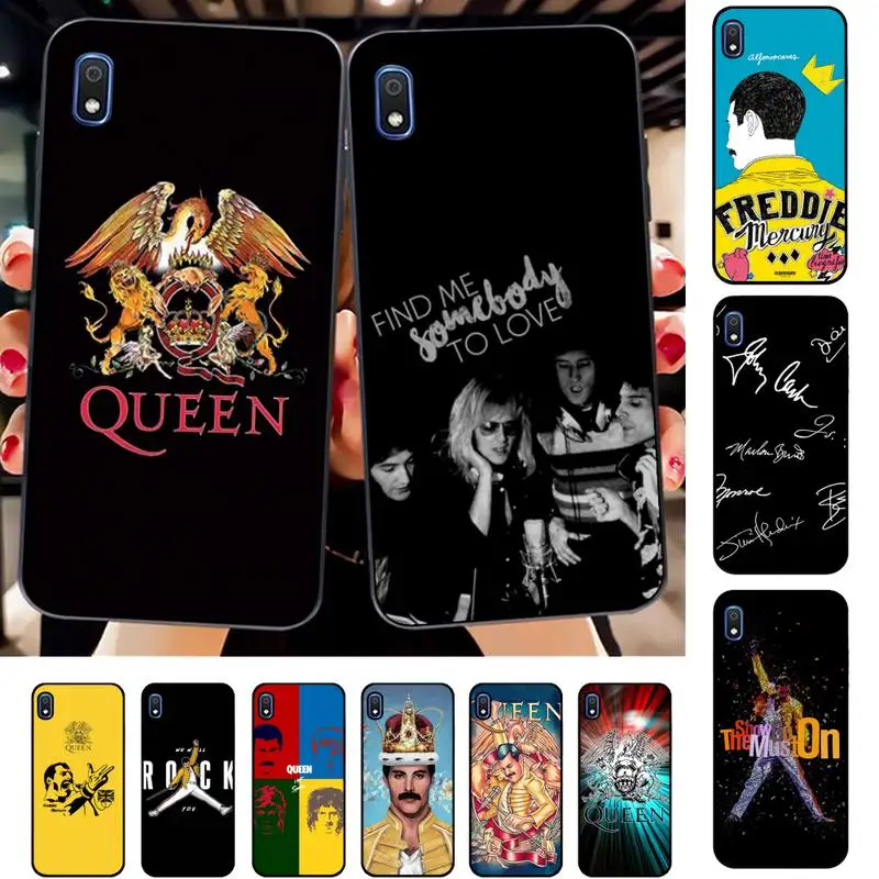 

TOPLBPCS Freddie Mercury Queen Phone Case for Samsung A30s 51 71 10 70 20 40 20s 31 10s A7 A8 2018